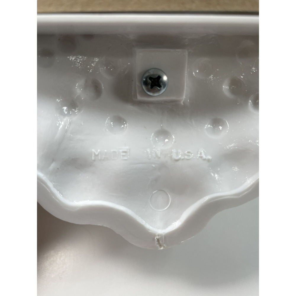 Vtg 1984 Burwood Hobnail Plastic Mirror Wall Sconces Candle Holders Set Of 5 - Picture 6 of 13